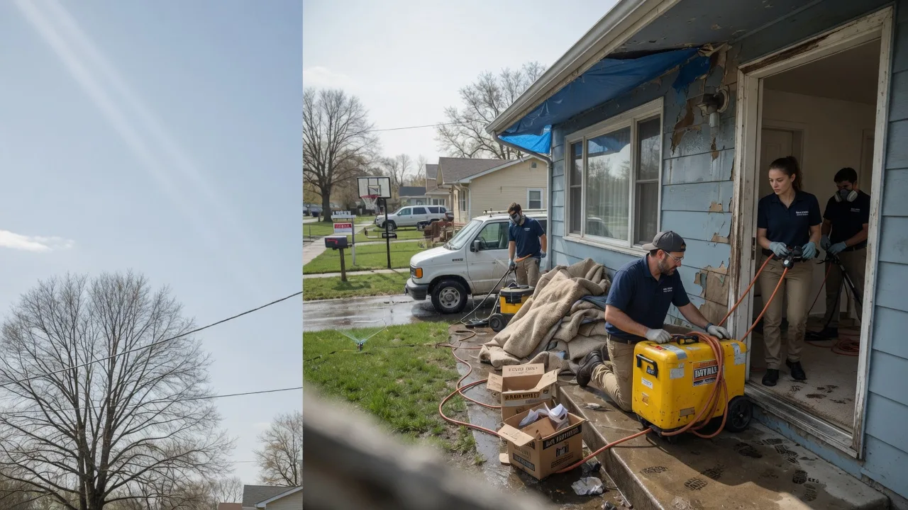 Basement Flood Cleanup in Aurora, IN near me